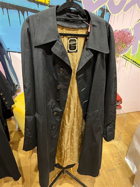 dior trench coat men's.